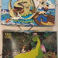 Coppia Puzzle Vintage Clementoni Anni '70