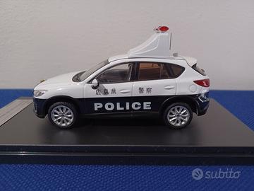 Diecast Mazda CX-5 Polizia giapponese con display