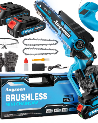 Motosega a Batteria per Potatura con 1000W-