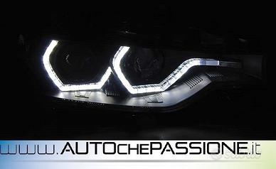 Fanali anteriori cromati LED BMW SERIE 3 F30 F31