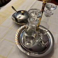 Set condimento con formaggera.