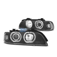 FARI BMW E39 95-03 ANGEL EYES LED CCFL FONDO NERO