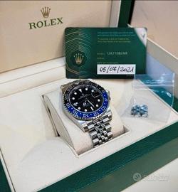 rolex gmt batman 