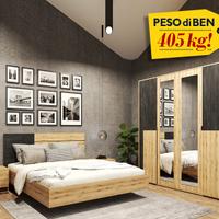 IL DESIGN PIACE MOLTISSIMO! CON 2 ARMADI!