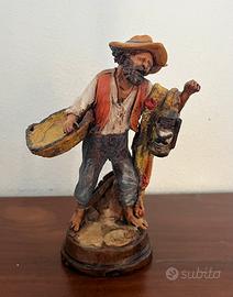 Statuina “Pescatore” Caltagirone