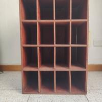 mobile portalettere vintage in legno