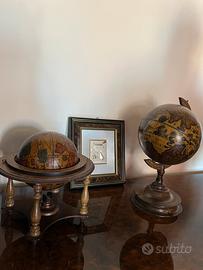 Set di due mappamondo 1 cornice 45€ solo mappamond