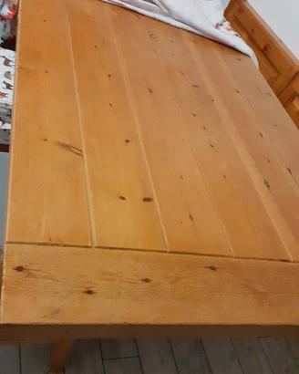 tavolo legno massello