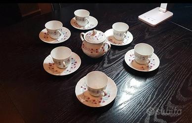 Servizio da tè/caffè in porcellana Limoges Bernard