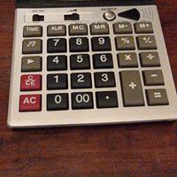 calcolatrice vocale con rilevatore di banconote 