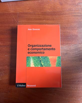 Organizzazione e comportamenfo economico