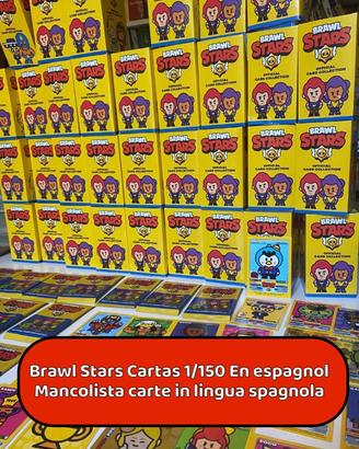 Brawl Stars Carte Serie Gialla Mancolista Completa
