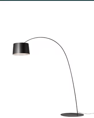 lampada da terra foscarini twiggy nera