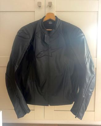Giacca moto in pelle Aplinestars Faster V2