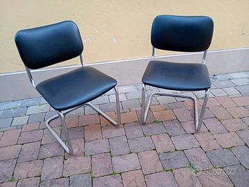 coppia sedie cesca design Breuer anni 70 