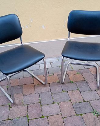 coppia sedie cesca design Breuer anni 70 