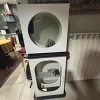 Acquario design bianco e nero aquatlantis