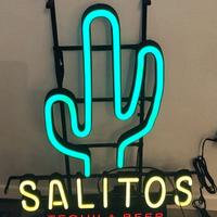 insegna luminosa birra Salitos tequila -originale 