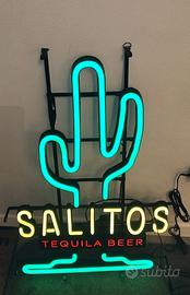 insegna luminosa birra Salitos tequila -originale 