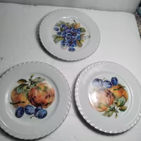 Tris di Piatti da Dessert Vintage  Thun