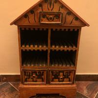 Porta cd con cassetti etnico