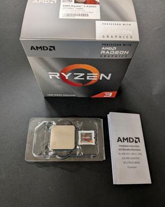 Processore CPU AMD RYZEN 3-4300G