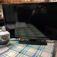 tv schermo piatto + decoder