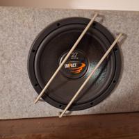 Subwoofer e amplificatore impact