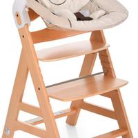Hauck Seggiolone Alpha+Vassoio+Bouncer Sdraietta