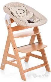 Hauck Seggiolone Alpha+Vassoio+Bouncer Sdraietta