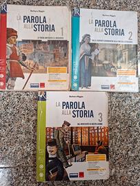 LA PAROLA ALLA STORIA VOLUME 1, 2 e 3 