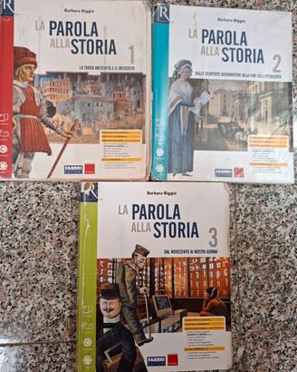 LA PAROLA ALLA STORIA VOLUME 1, 2 e 3 