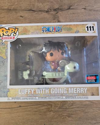 Funko Pop! One Piece Luffy con Going Merry 111