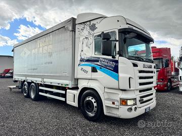 Scania R420 Centina e sponda 2005 DISCO