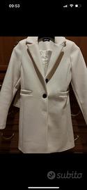 Cappotto donna color panna