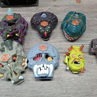 Lotto Bluebird Mighty max  vintage 7 pezzi old toy