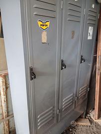 Armadietti in metallo vintage- spogliatoio