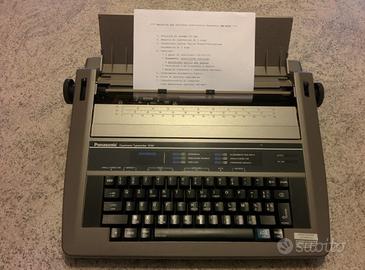 Macchina da scrivere Panasonic modello KX-R191