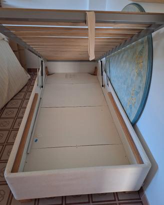 Ikea Sultan 90x200 letto contenitore -TRASLOCO