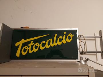 insegna totocalcio 