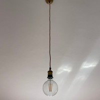 Lampadario Industriale con Lampadina Vintage