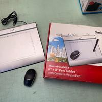 Tavoletta grafica + mouse + penna
