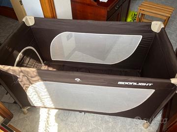 Lettino campeggio con materasso, seggiolino auto