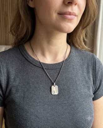 Collana in Argento con Ciondolo