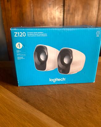 Casse logitech stereo speakers Z120
