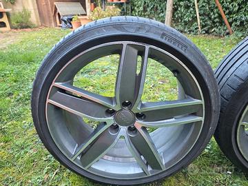 cerchi in lega 19 pollici e gomme pzero