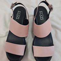 sandalo Cult rosa cipria e nero39 nuovo