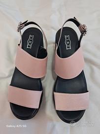 sandalo Cult rosa cipria e nero39 nuovo