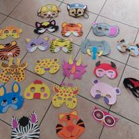 Maschere animali bambini