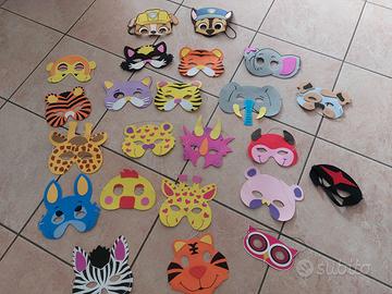 Maschere animali bambini